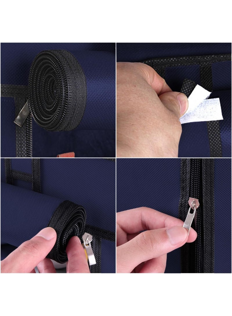 10-Tier Dustproof Shoe Rack with Fabric Cover – Space-Saving Shoe Organizer Cabinet for Home, Bedroom, Entryway – Multi-Layer Shoe Storage Shelf for Men, Women, Kids – Holds 30+ Pairs, Ideal for Shoes, Boots, Handbags, Scarves, Belts, Durable and Easy Assembly - Image 5