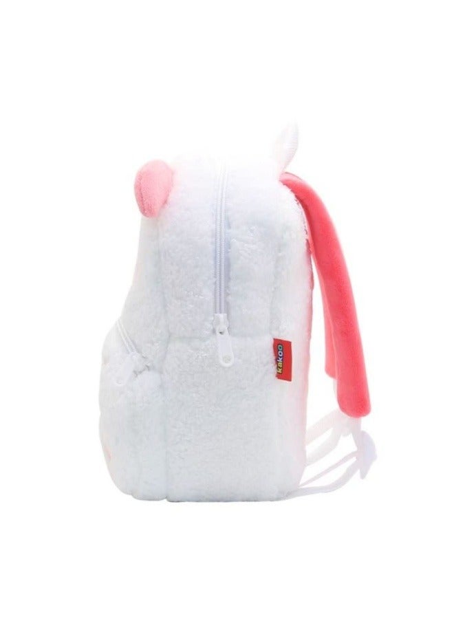 NIBEMINENT Cute Toddler Backpack,Cartoon Cute Animal Plush Backpack Toddler Mini School Bag for Kids Age 2-6 Years Old  - Image 4