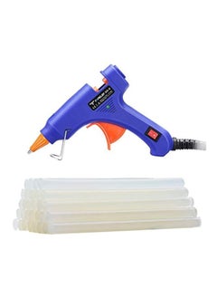 NIBEMINENT Glue Gun With Stick Set Blue/White 5.3x4.3x1.1inch  - Image 1