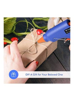 NIBEMINENT Glue Gun With Stick Set Blue/White 5.3x4.3x1.1inch  - Image 5