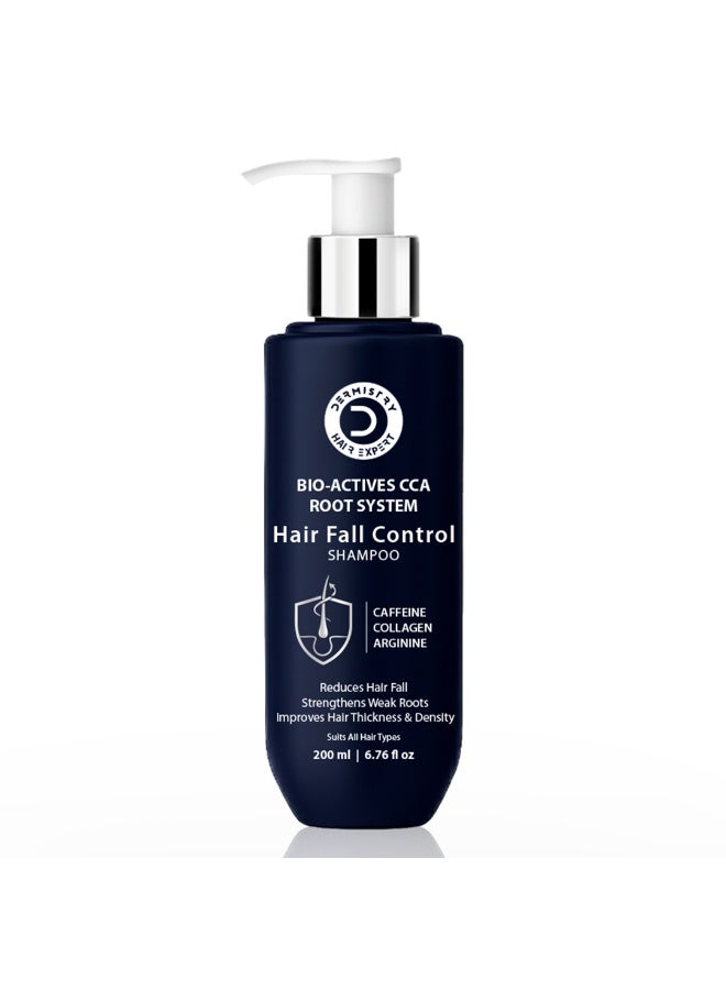 DERMISTRY Hair Fall Control Shampoo for All Hair Types - Image 1