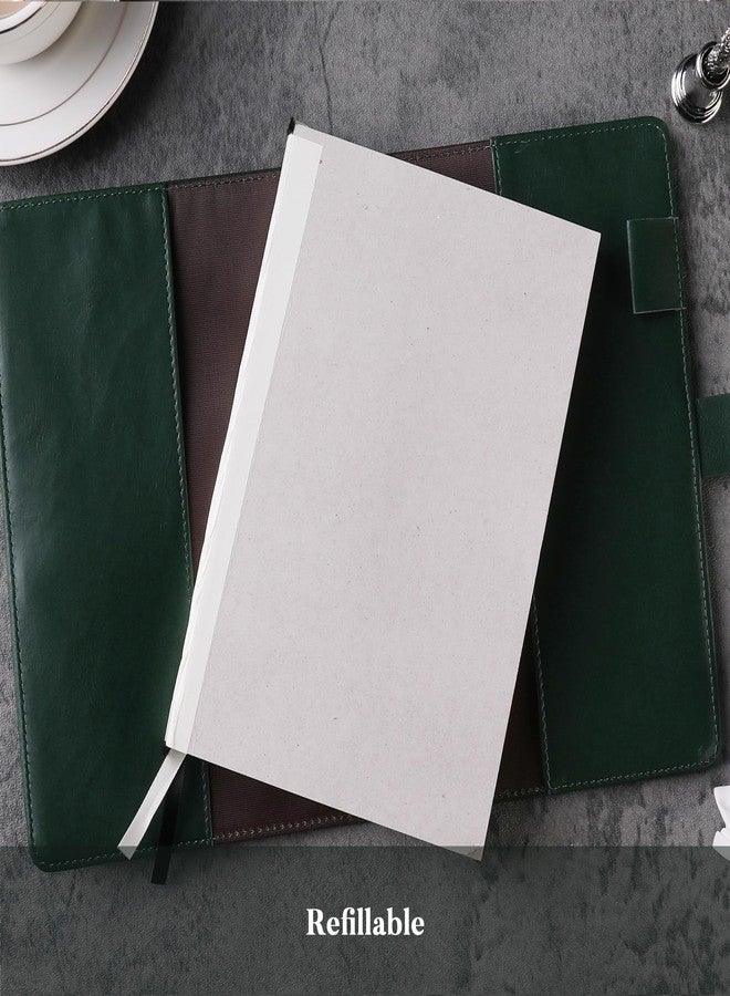 TIEFOSSI Diary with Lock, Vintage Sun Journal with Lock for Women Men, A5 Refillable Notebook with Lock for Writing, 224 Numbered Pages - Image 3