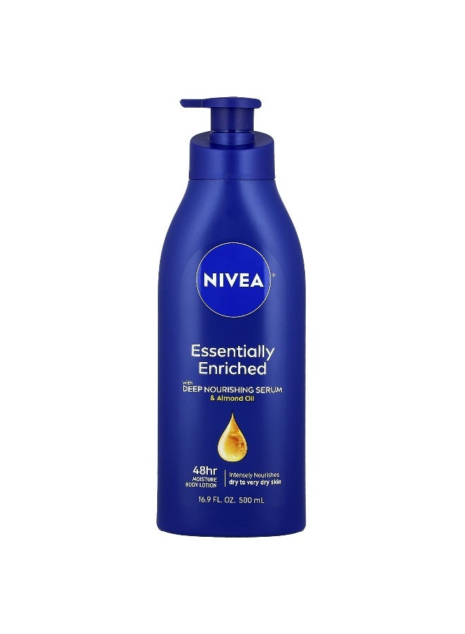 Nivea, Body Lotion, Essentially Enriched, 16.9 fl oz (500 ml) - Image 1