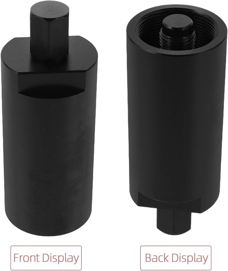 Healifty Professional Motorcycle Flywheel Puller Tool for Repair Universal Bearing Extractor Internal Gear Remover Crankshaft Separator for Dirt Bikes and Small Engines Black 35mm - Image 4