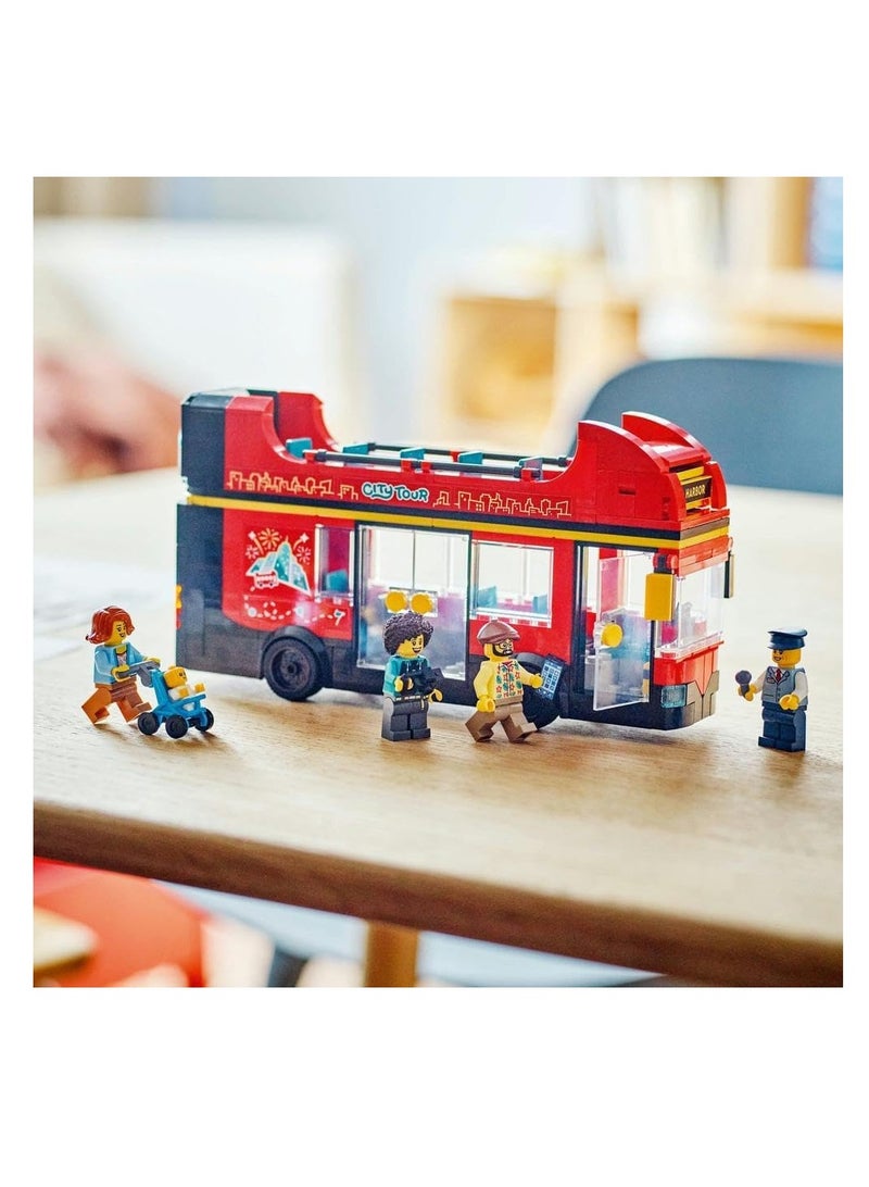 LEGO City Red Double-Decker Sightseeing Bus 60407 - Image 4