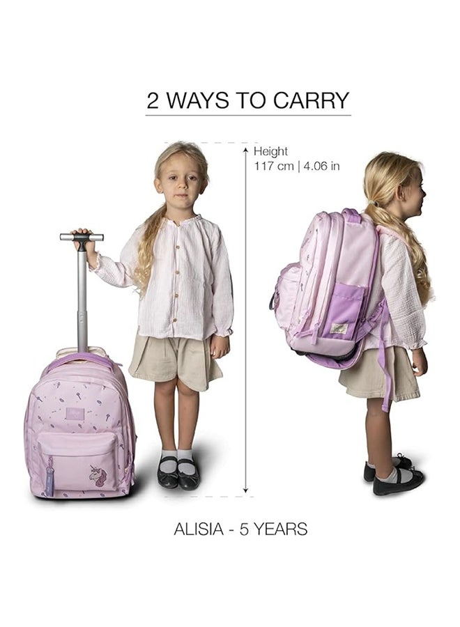 Citron Ballerina Kids Trolley Bag 18 Inch