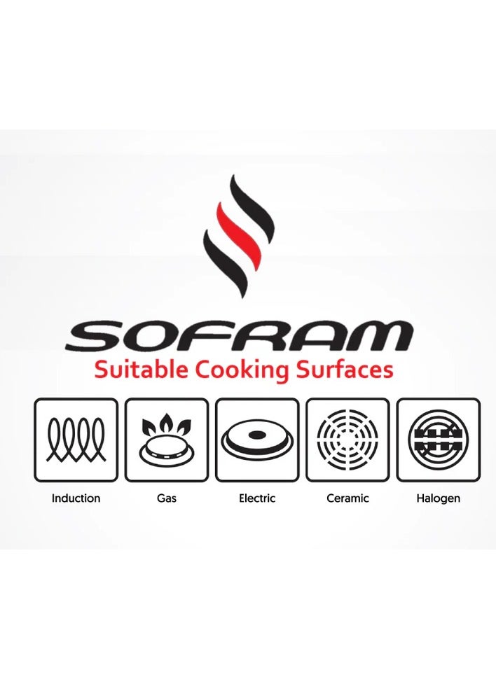 Sofram - stainless steel milk pot 14 cm 1.5 litter - Image 1