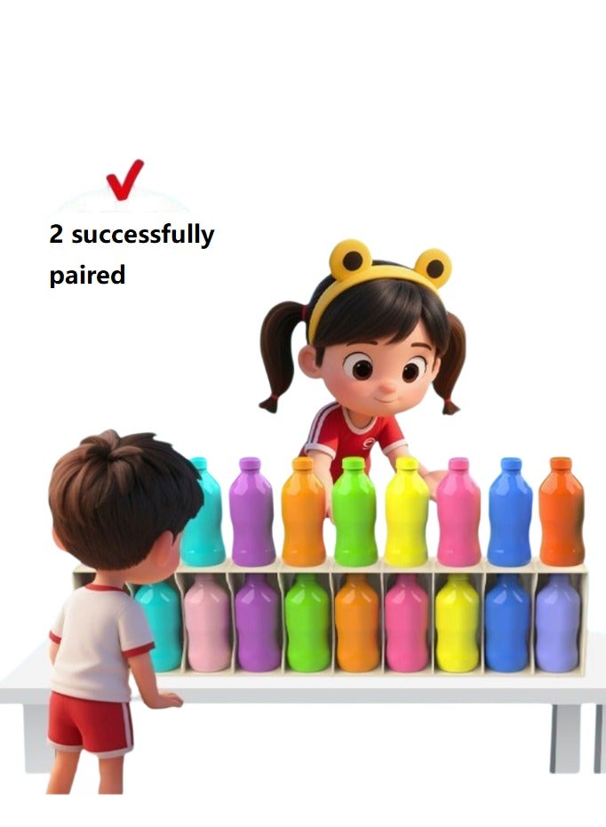 مطابقة الزجاجات: لعبة تحدّي الذاكرة الكلاسيكية - Image 3