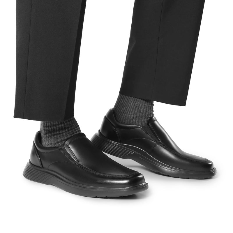 Bruno Marc Men's Dress Shoes Slip On Comfortable Loafers Business Casual Shoes,Size 9.5,Black,SBLS2403M - Image 2