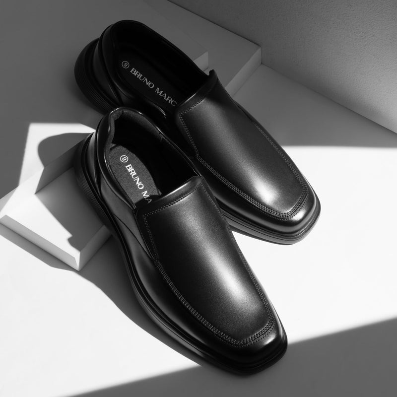 Bruno Marc Men's Dress Shoes Slip On Comfortable Loafers Business Casual Shoes,Size 9.5,Black,SBLS2403M - Image 3
