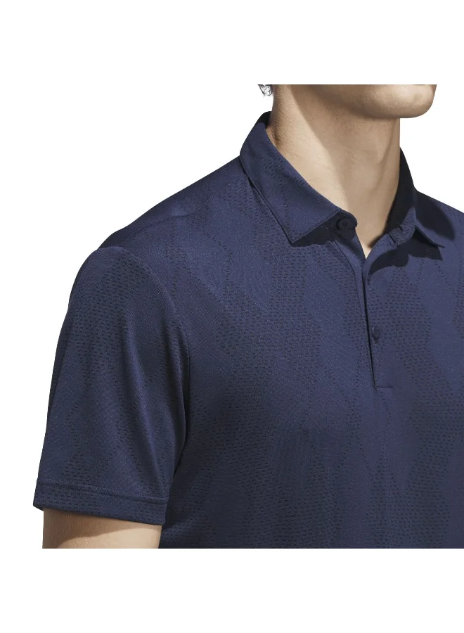 Adidas ultimate365 micro texture men polo t-shirt