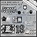 PARTY TONIGHT 18th Birthday Party Supplies Black 18th Birthday Decorations for Boys And Girls Include 18th Birthday Cake Topper Time To Adult Banner Background Balloons Happy 18 Year Old Birthday Decorations - Image 4
