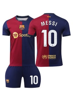 2024 European Cup Barcelona Football Jersey Two-piece Set No. 10