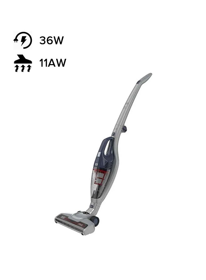 BLACK+DECKER Stick Vacuum Cleaner with 2 in 1 Function and extensive accessories 500 ml 36 W SVB520JW-B5 Grey/Red - Image 1