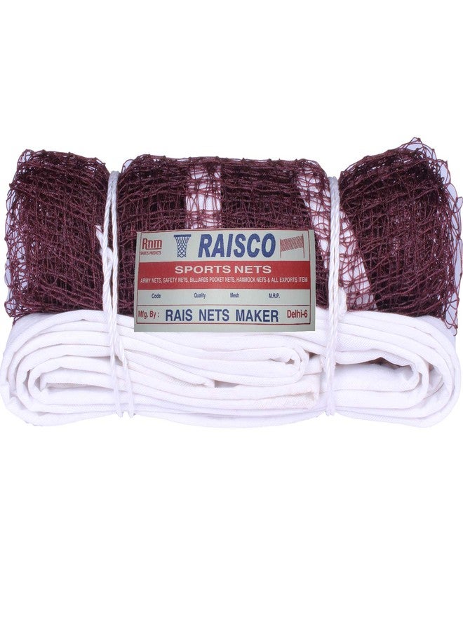 RAISCO 716E Nylon TopTap Practice Badminton Net (Brown), Brown, Black - Image 2