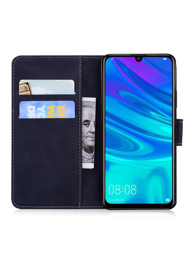Zaboon Case For Huawei P smart 2019 / Honor 10 Lite Skin Feel Pure Color Flip Leather Phone Case - Image 4