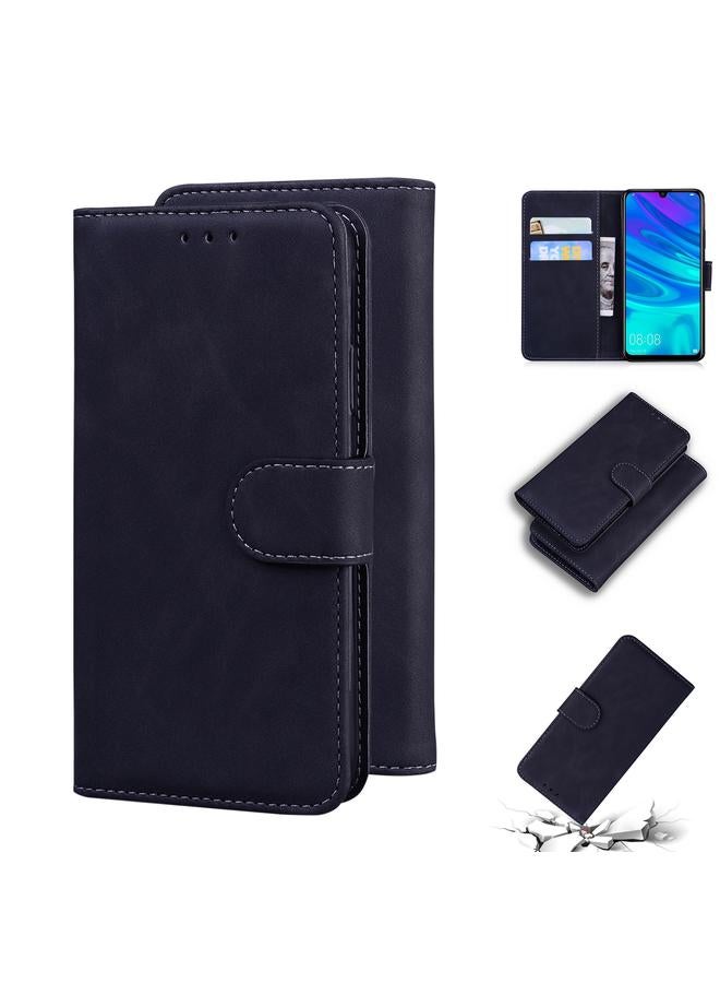 Zaboon Case For Huawei P smart 2019 / Honor 10 Lite Skin Feel Pure Color Flip Leather Phone Case - Image 1
