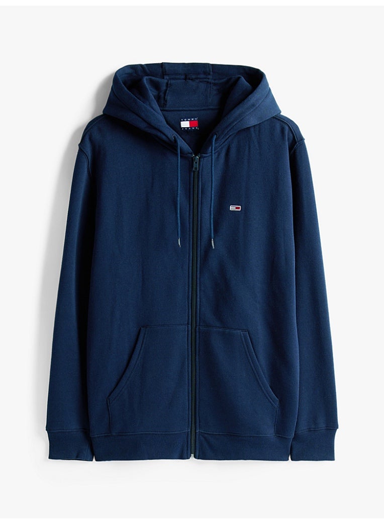 TOMMY JEANS Brushed Fleece Zip-Thru Hoody - Image 5