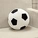 OurHonor Plush Soccer Ball 118 Soft Soccer Stuffed Toy Soccerball Throw Pillow Fluffy Football Plushies Toy Sport Gift for Boy Girls Chrismas Decor - Image 3