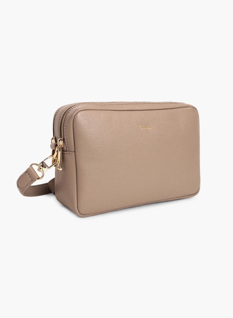 Serla Allegra Double Zip Crossbody Bag