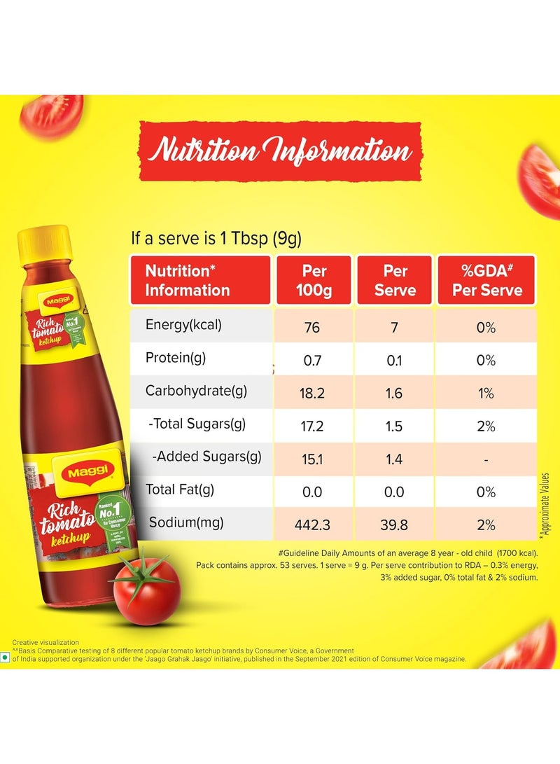 Maggi كاتشب الطماطم الغني - Image 3