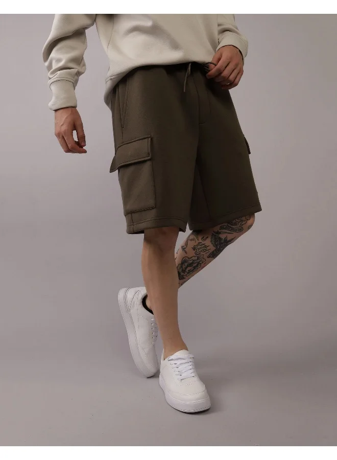 American Eagle Drawstring Pocket Detail Shorts