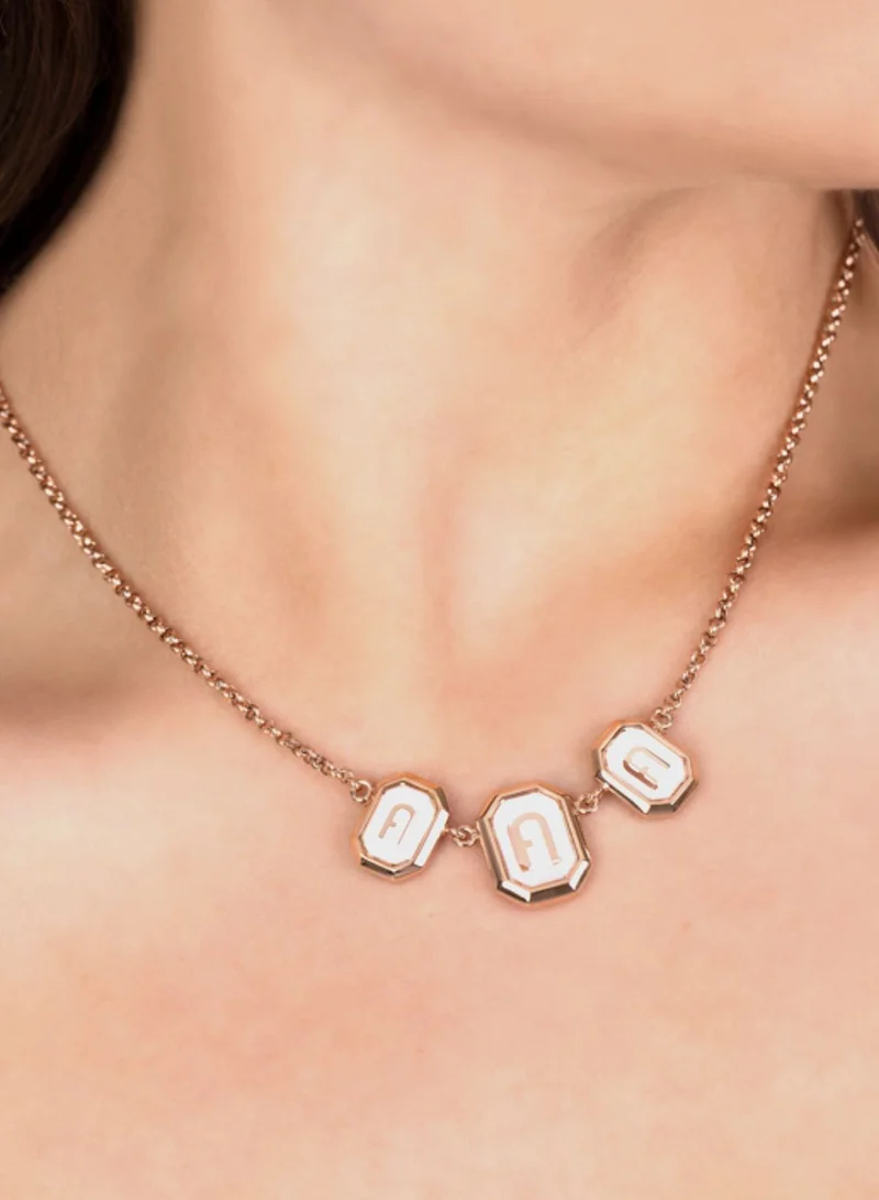 Furla Octagonal  Necklace