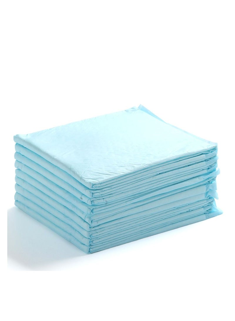 Little Story 20-Pieces Disposable Diaper Changing Mats, Suitable From Birth - Blue - Image 3