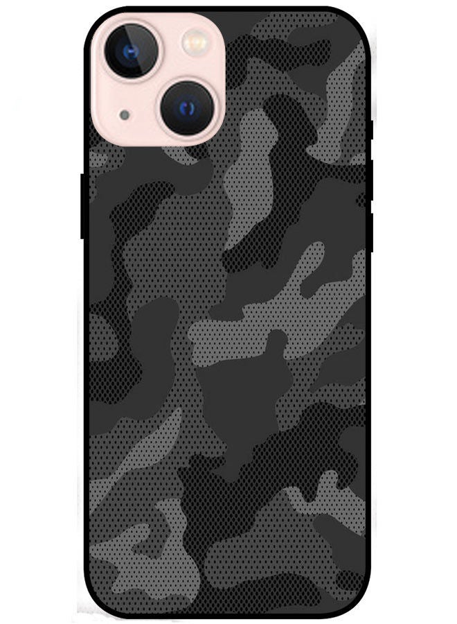 EYE CATCH Protective Case Cover For Apple iPhone 13 Mini Army Pattern - Image 1