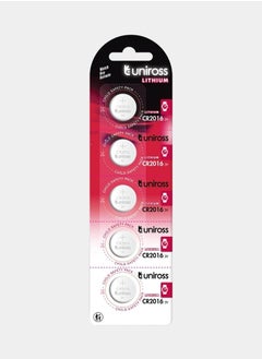 Uniross Uniross Lithium Coin Cells CR2016 (Blister of 5) 
