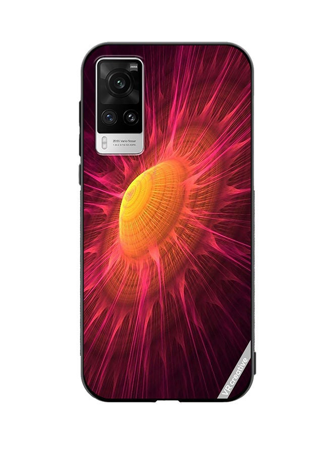 VR CREATIVE Protective Case Cover For Vivo X60 Pro Abstract Design Multicolour - Image 1