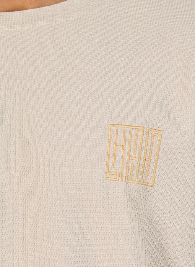 Styli Oversized Graphic Print T-Shirt & Shorts with Side Print Co-Ords