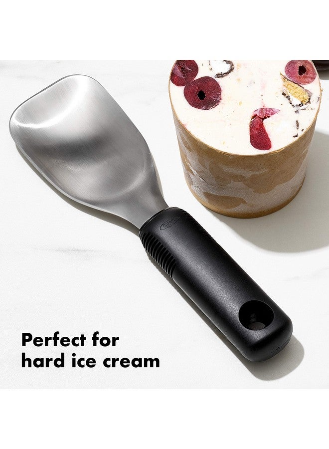 OXO Good Grips Stainless Steel Ice Cream Spade,Black - Image 4