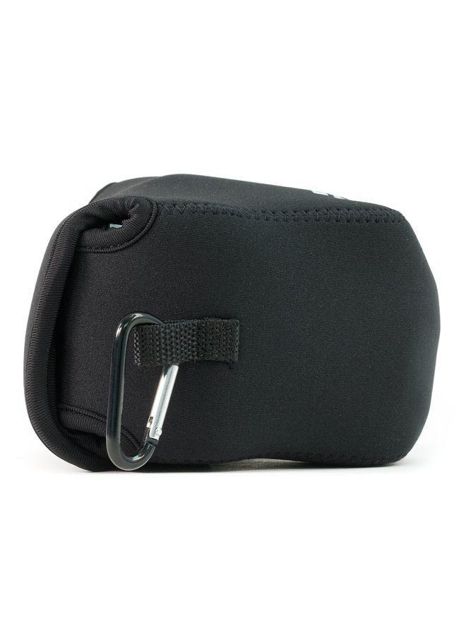MegaGear ''Ultra Light'' Neoprene Camera Case Bag with Carabiner for Canon PowerShot SX540 HS, SX530 HS, Canon PowerShot SX420 IS, SX410 IS Digital Cameras (Black) - MG505 - Image 2