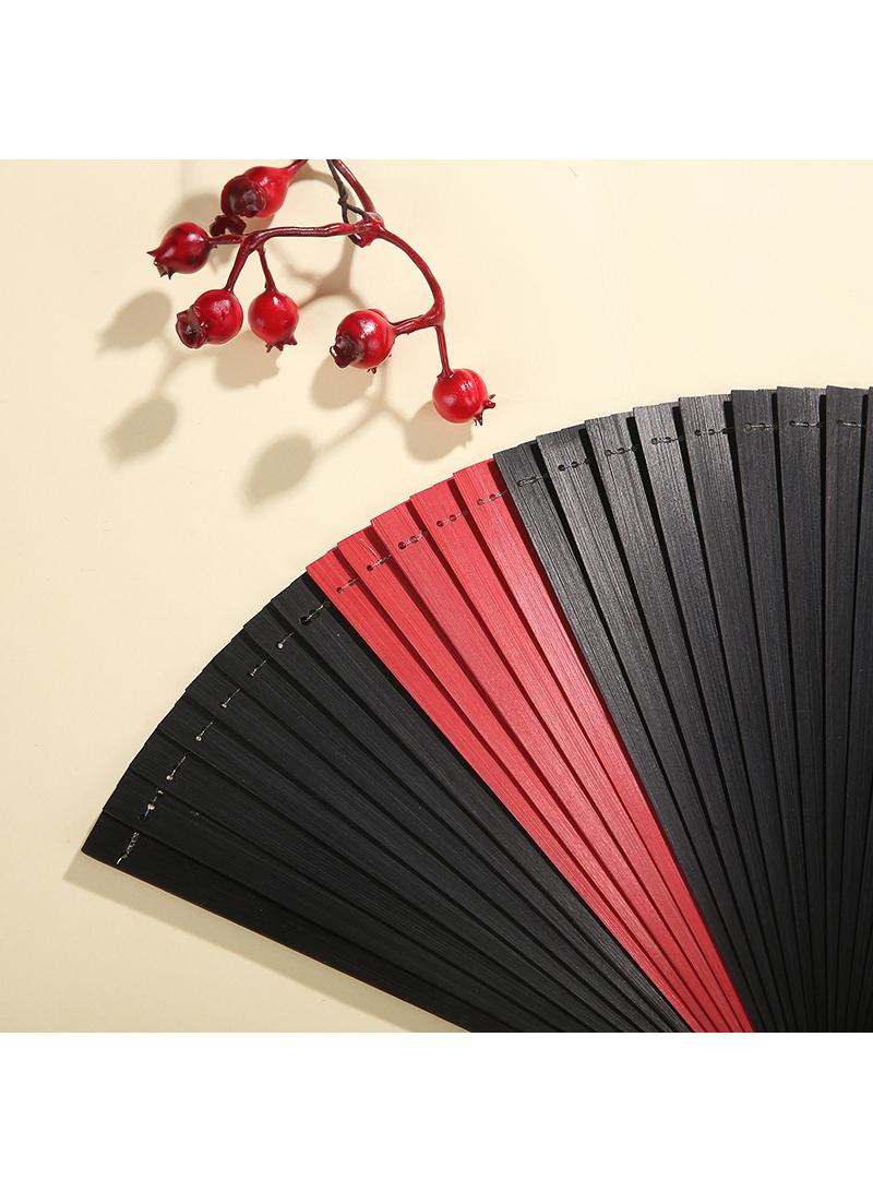 general 16cm Bamboo Fan Mini Fan Folding Fan Dance Fan Exquisite Craft Gift Fan - Image 3
