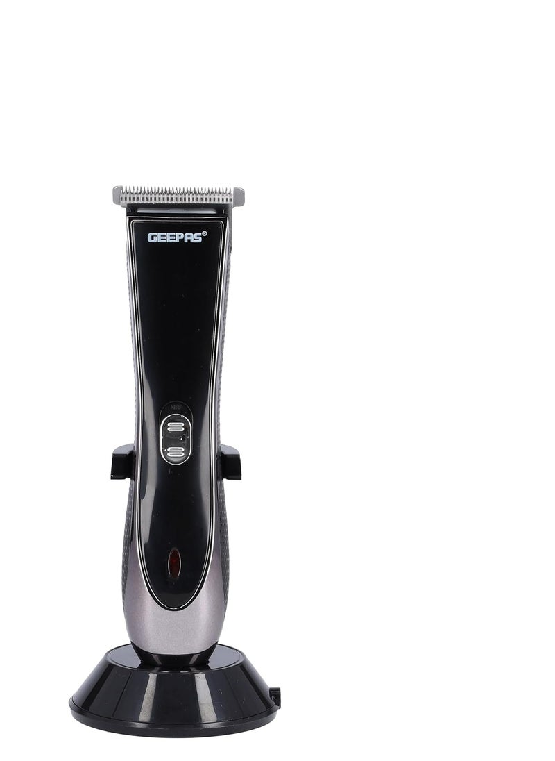 GEEPAS - Geepas-Rechargeable Trimmer, Adjustable Trimming Guide, GTR56024 | Cordless Trimmer for Men's Beard | Charging Indicators | Hair Clipper & Beard Stubble Trimmer Kit - Image 1