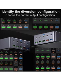 Generic 100W Multi USB Type-C Charger – QC3.0 PD 30W Fast Charging Station  - Image 2