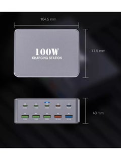 Generic 100W Multi USB Type-C Charger – QC3.0 PD 30W Fast Charging Station  - Image 4