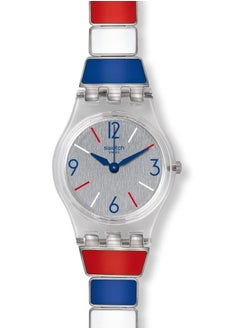 Swatch Women Miss Mariniere Quartz Movement Water Resistant Wrist Watch - 25 Mm  - Image 1