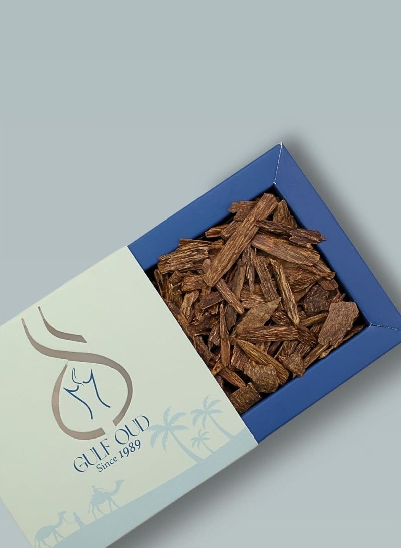 Gulf Oud Natural Kalimantan Dugga Oud 100% Pure Agarwood Tiny Pieces with Powerful Burning Fragrance - Image 1