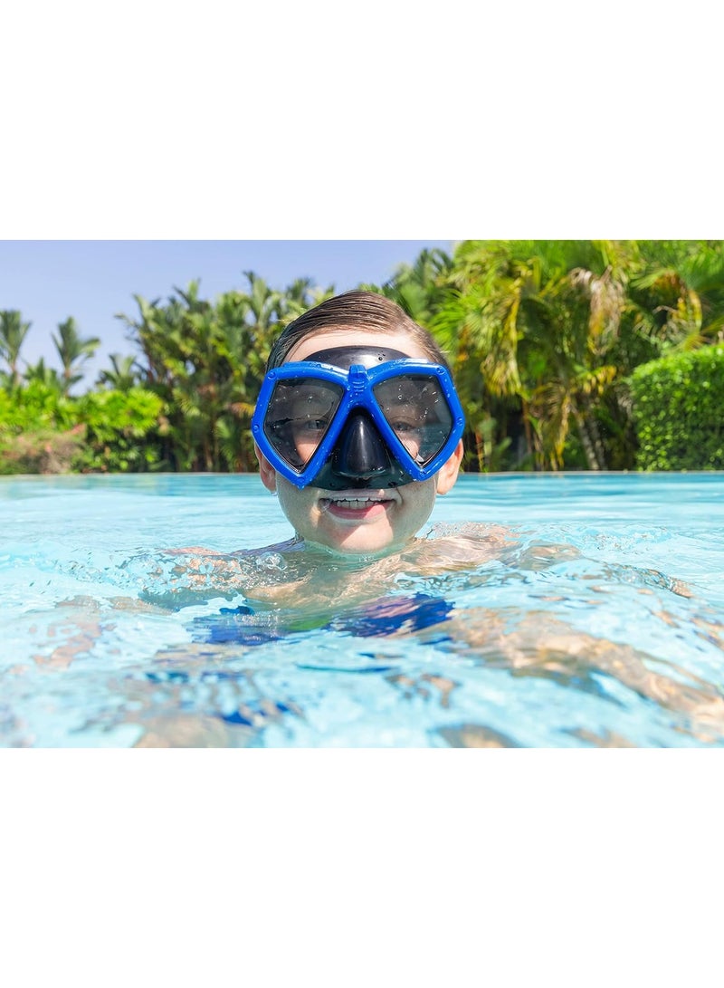 Bestway Bestway swim mask kids swimming goggles with nose cover - 1pcs - no:22040 (assorted colours) - Image 3