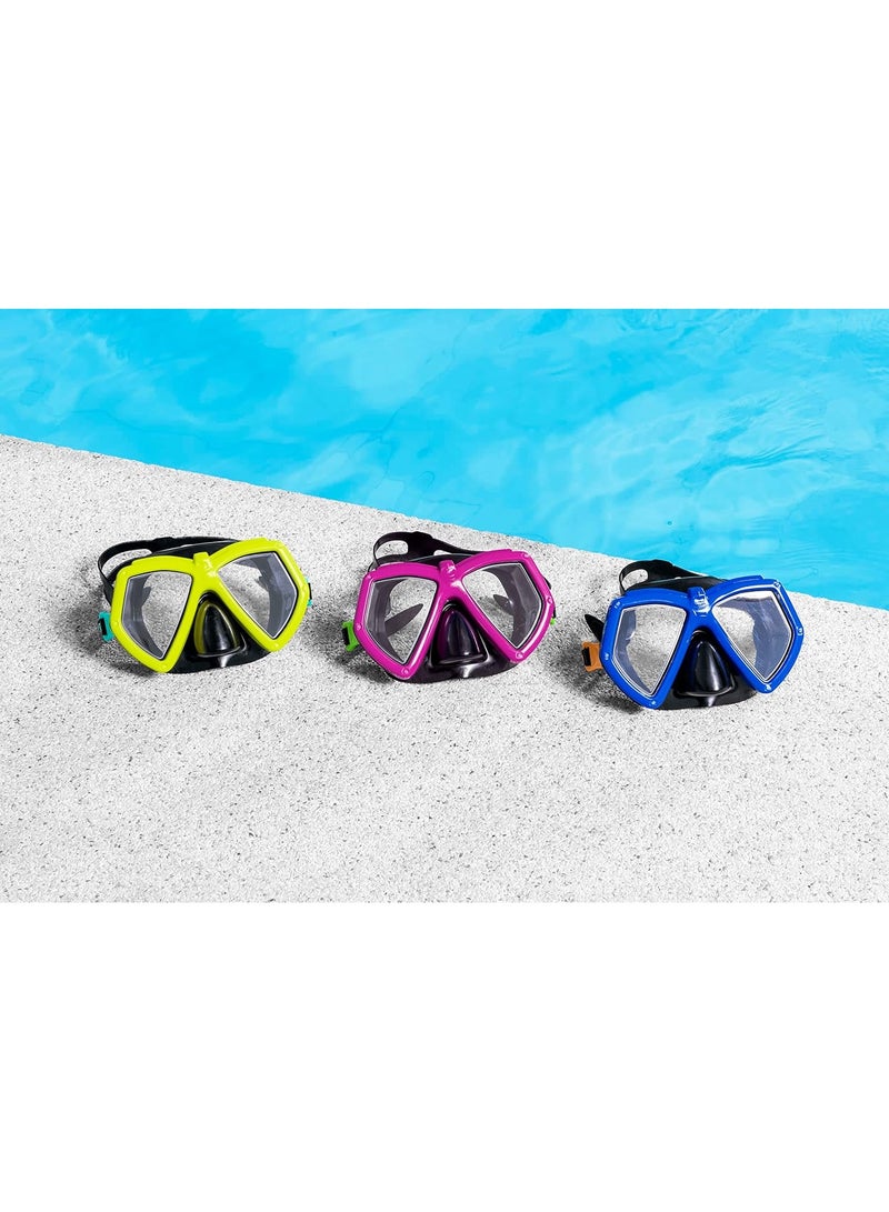 Bestway Bestway swim mask kids swimming goggles with nose cover - 1pcs - no:22040 (assorted colours) - Image 1
