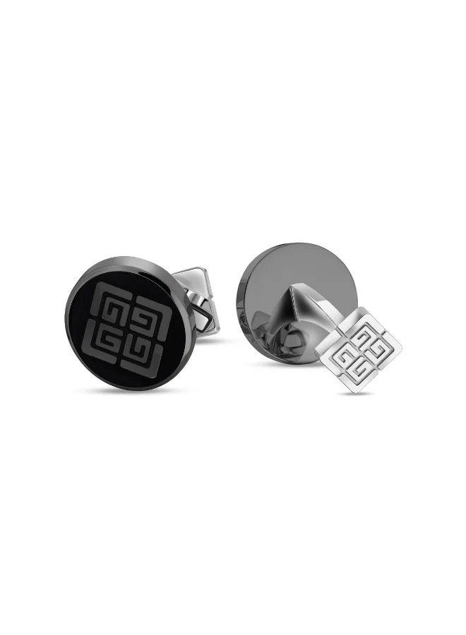 Guy Laroche Charlie.2 Grey & Silver Cufflink for Men