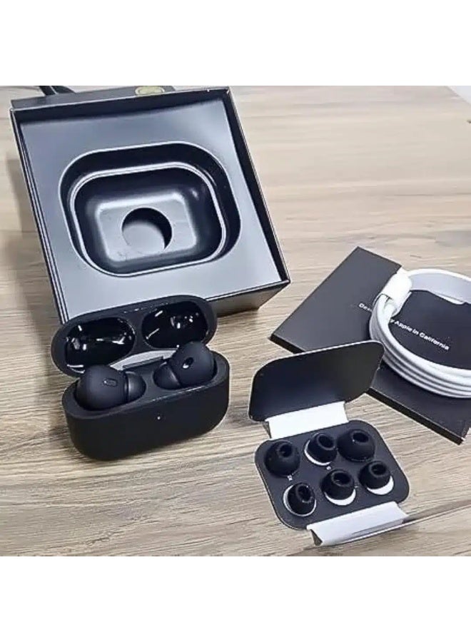 Pro 2nd Generation Wireless In-Ear Earbuds with Charging Case - Black - Image 5