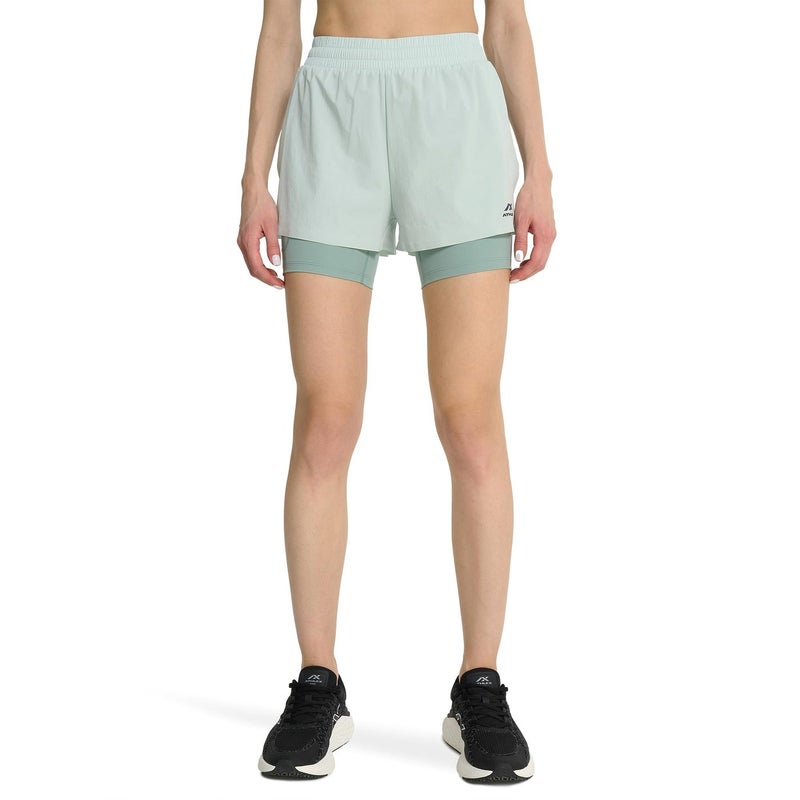 Athlex Women's 2-Pack 2-in-1 Running Shorts – Pulse+ Lightweight & Breathable Athletic Shorts with Moisture-Wicking Fabric - Image 5
