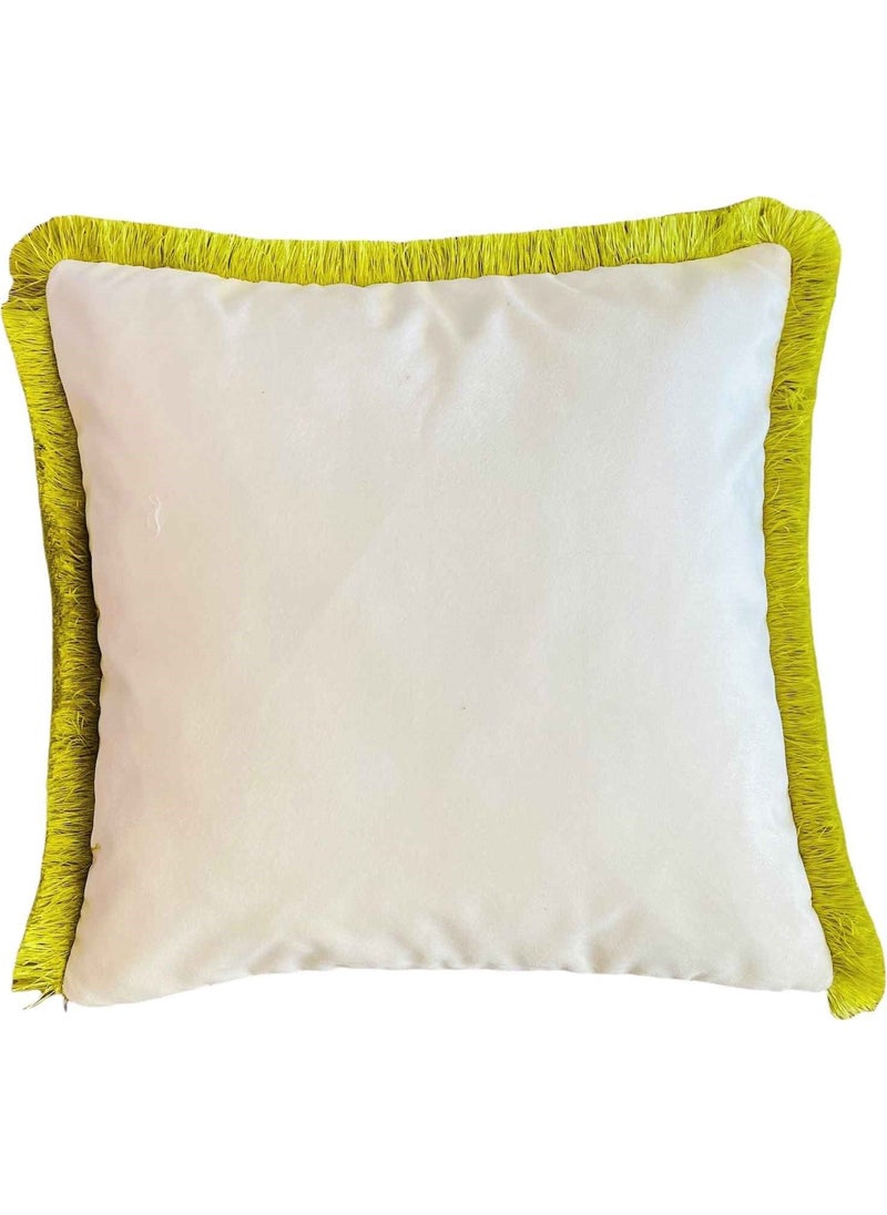 Ge Living Decorative Zebra Patterned Pillow - Special Design Navy Blue Velvet Pillow Case  - Image 5