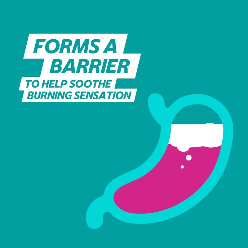 GAVISCON جافيسكون بنكهة النعناع لتخفيف حرقة المعدة وعسر الهضم 48 قرصًا صيغة مهدئة سريعة المفعول لراحة الجهاز الهضمي قابلة للمضغ تدوم طويلاً علامة تجارية موثوقة قد يختلف التعبئة والتغليف - Image 5