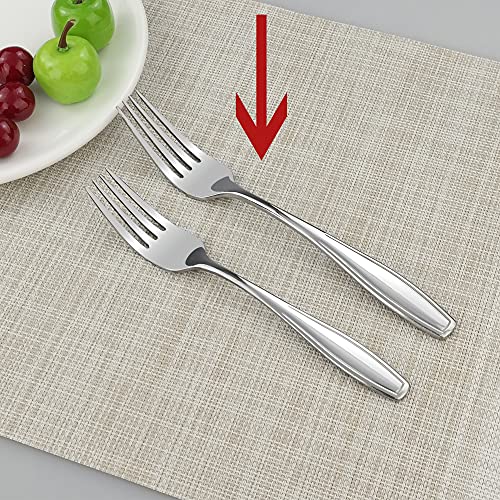 Pekky Stainless Steel Dinner Fork Set, 7.8-INCH, Set of 12 - Image 5