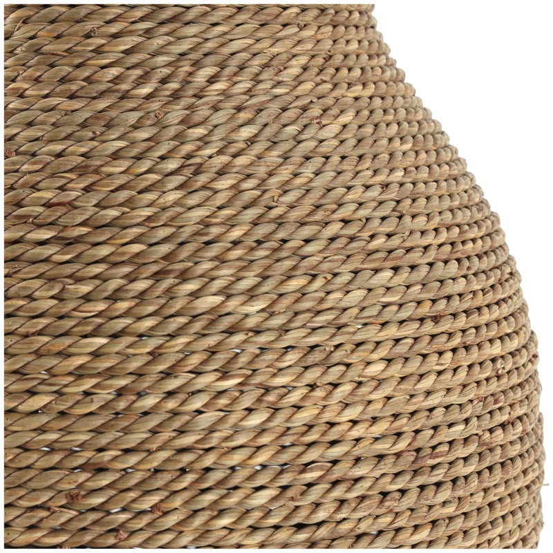 Deco 79 Seagrass Handmade Decorative Vase Tall Wrapped Centerpiece Vase, Vase for Home Decoration 12" x 12" x 31", Brown - Image 4