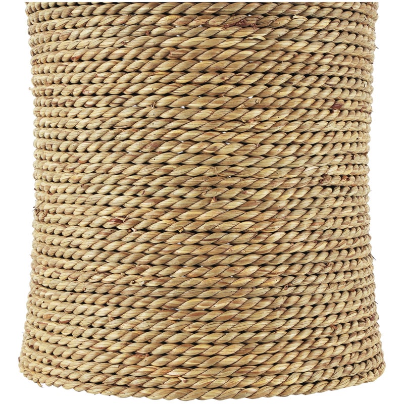 Deco 79 Seagrass Handmade Decorative Vase Tall Wrapped Centerpiece Vase, Vase for Home Decoration 12" x 12" x 31", Brown - Image 5